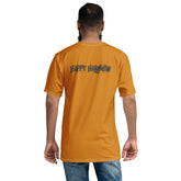 Halloween-themed Men's Crew Neck T-Shirt design